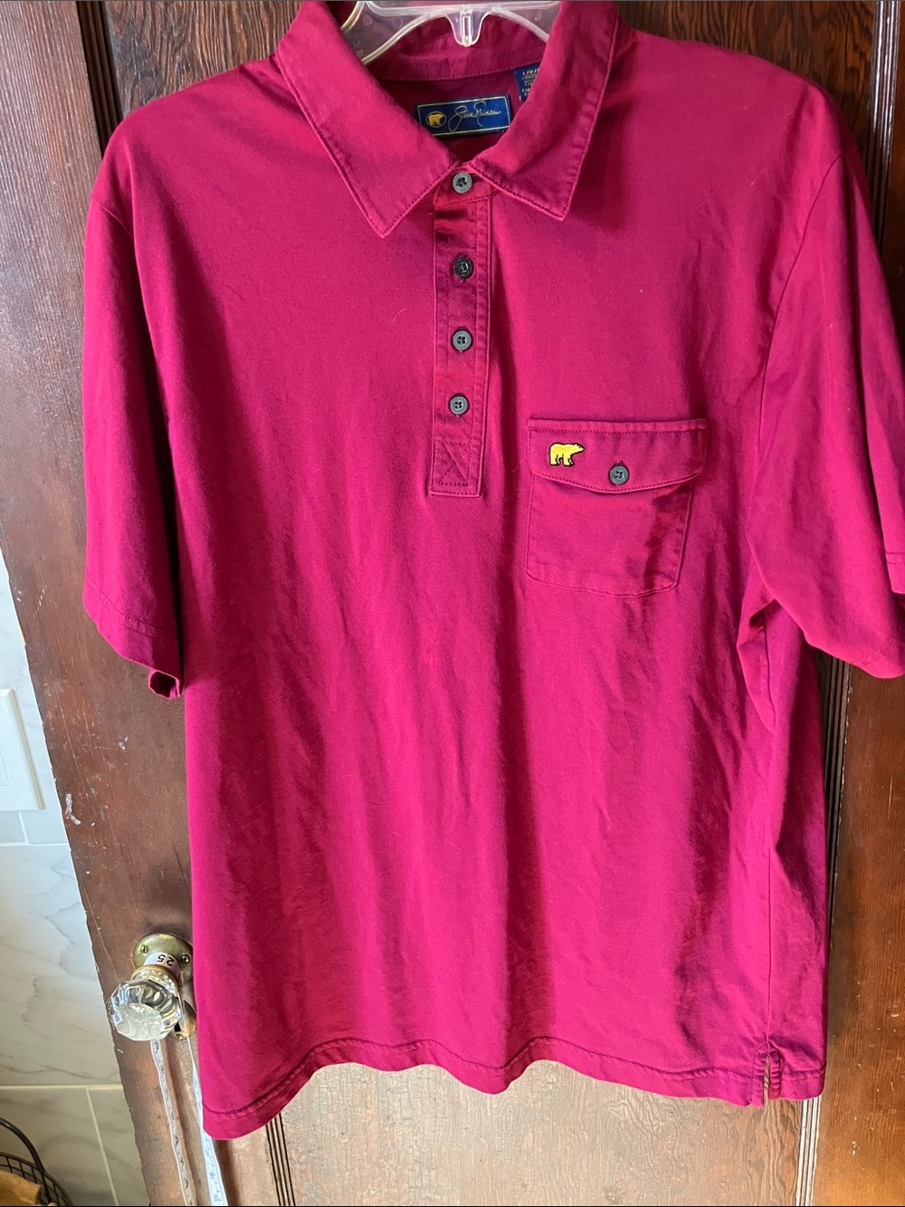 Jack Nicklaus Mens Golden Bear Golf Polo Shirt